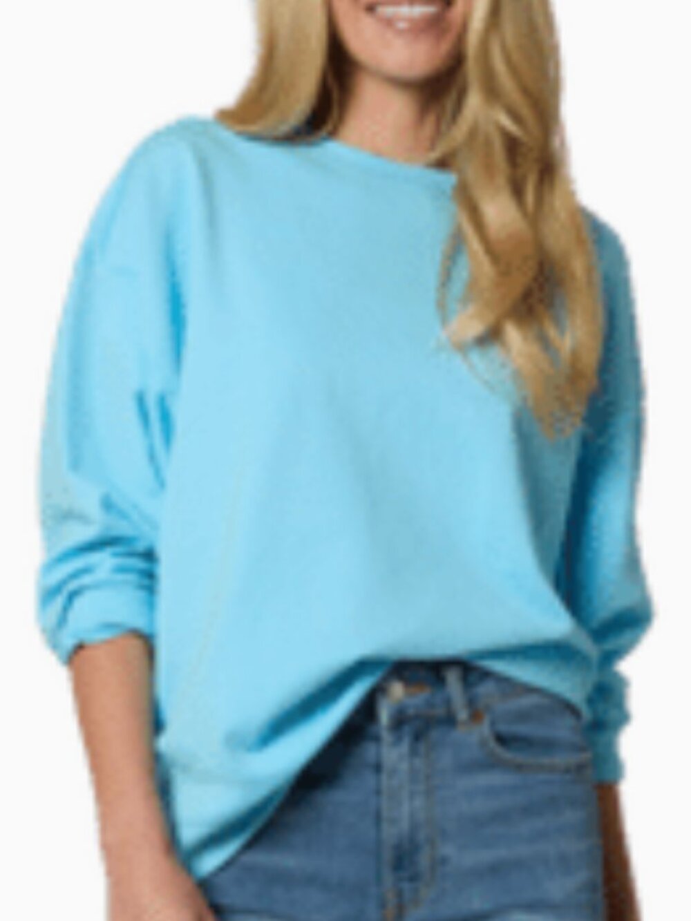 Year of Ours Oversized Crew Sweatshirt XL 2XL NWT FabFitFun Cozy Lounge
